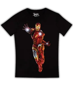 Железный Человек на черной